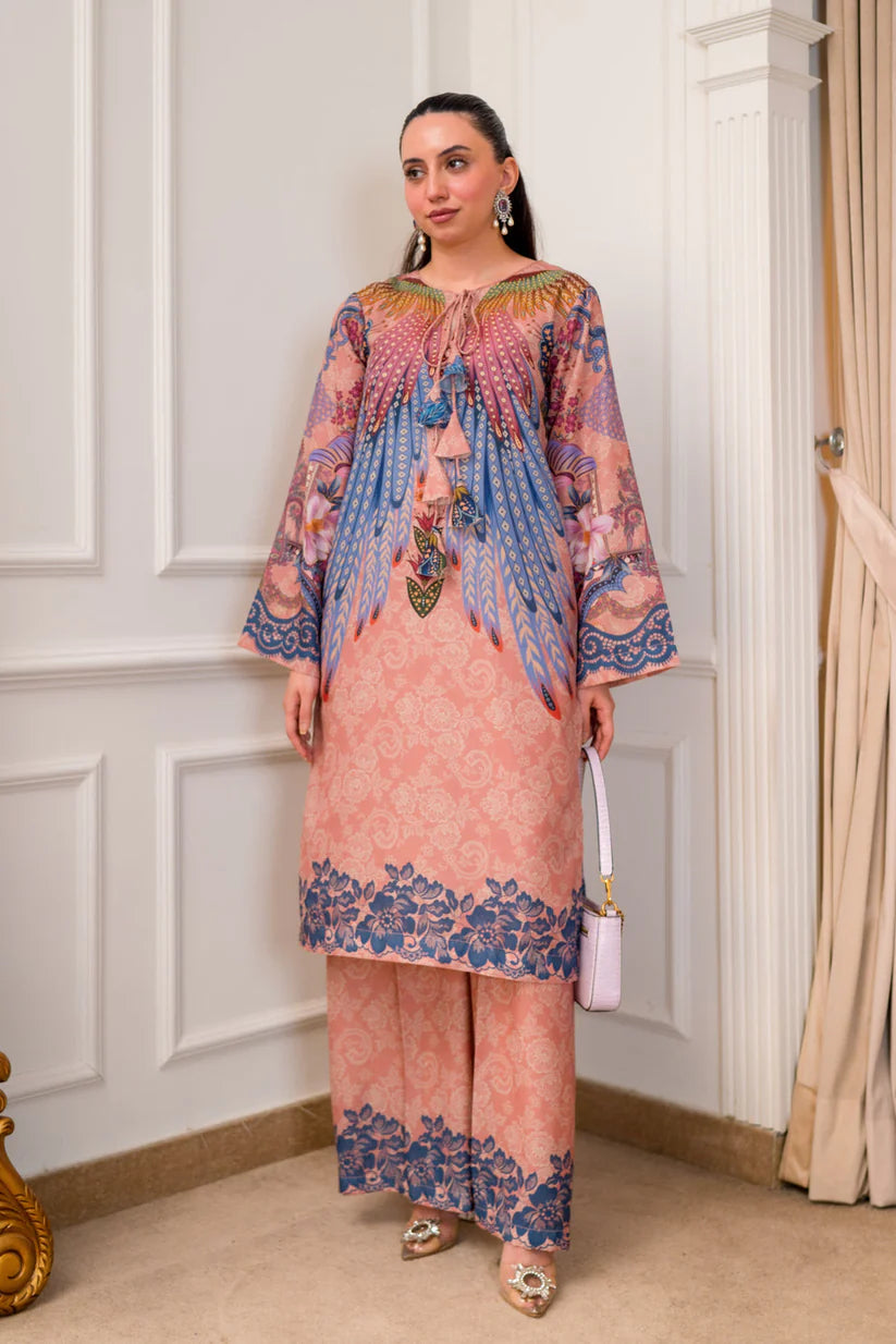 Tail-Feathers Digital Printed 2 PCs-Haram Store