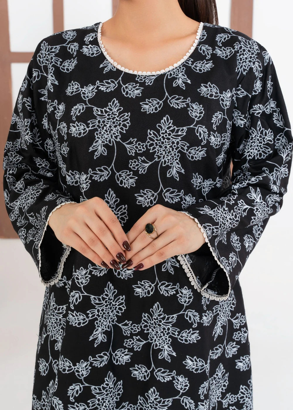 GULAAB BLACK 2PCS Haram-Store