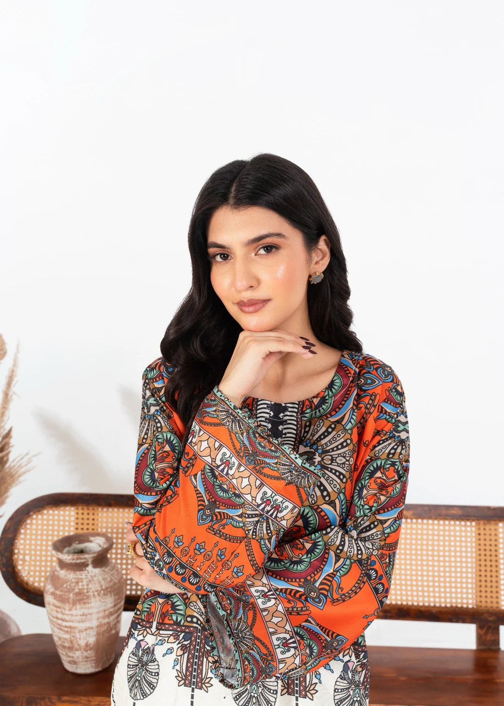 ORANGE BLOOM 2PCS - Haram-Store